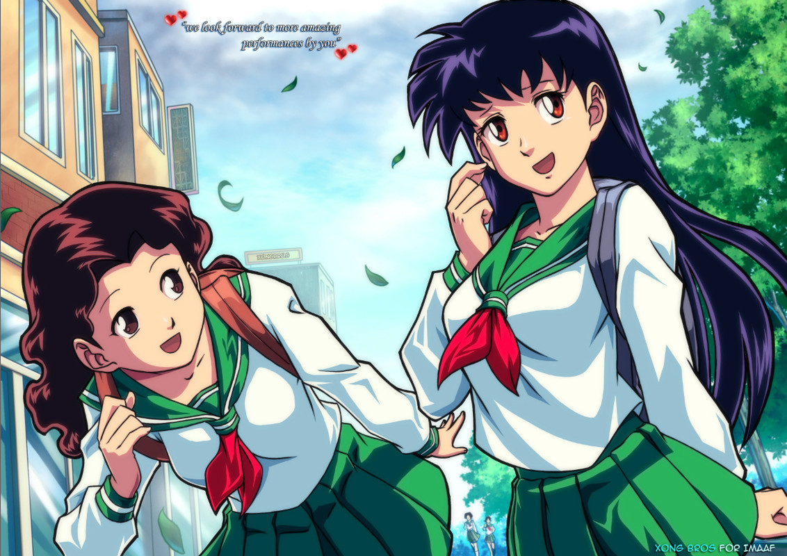 Hình vẽ Kikyou, Kagome, Sango bộ Inuyasha - Page 17 40271833_p0