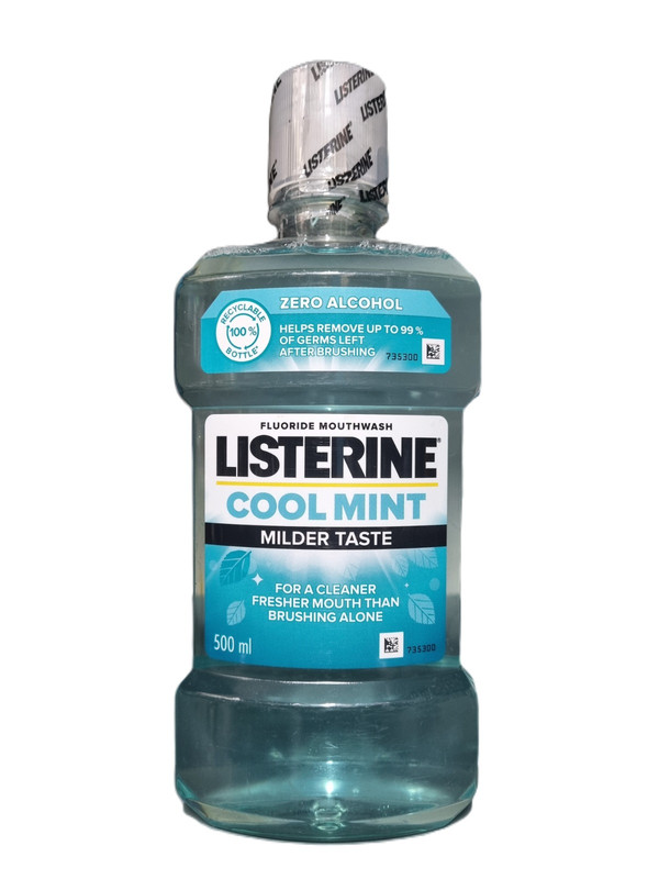 Listerine Cool Mint (Milder Taste 500Mls
