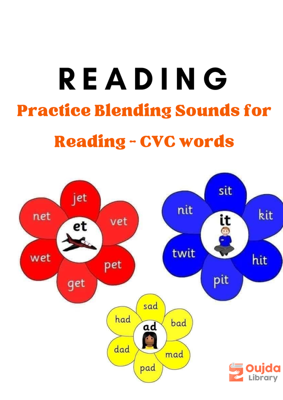 Download Practice Blending Sounds for Reading - CVC words PDF or Ebook ePub For Free with | Phenomny Books