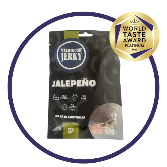 MELBOURNE JERKY - BEEF JERKY - JALAPENO