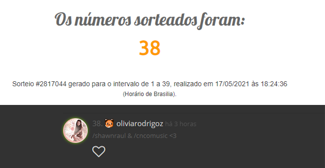 sorteio