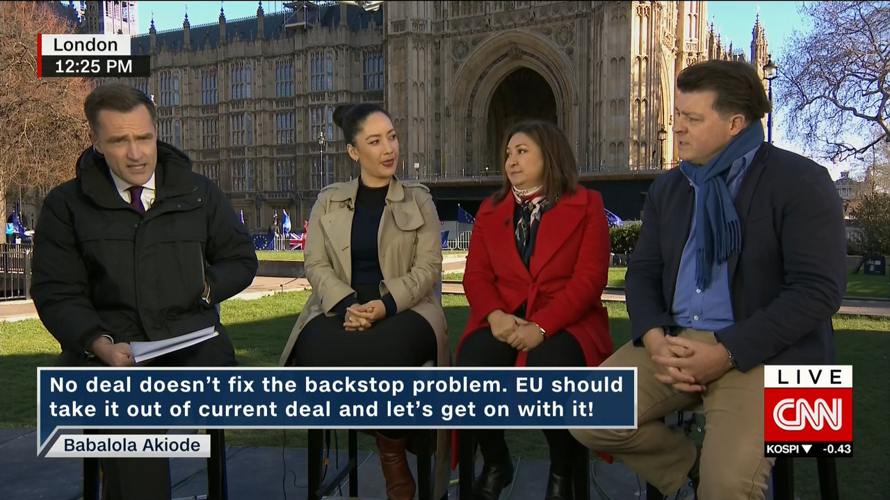 28 January - 12.00.00 - CNN Talk. CNN Talk tackles the political