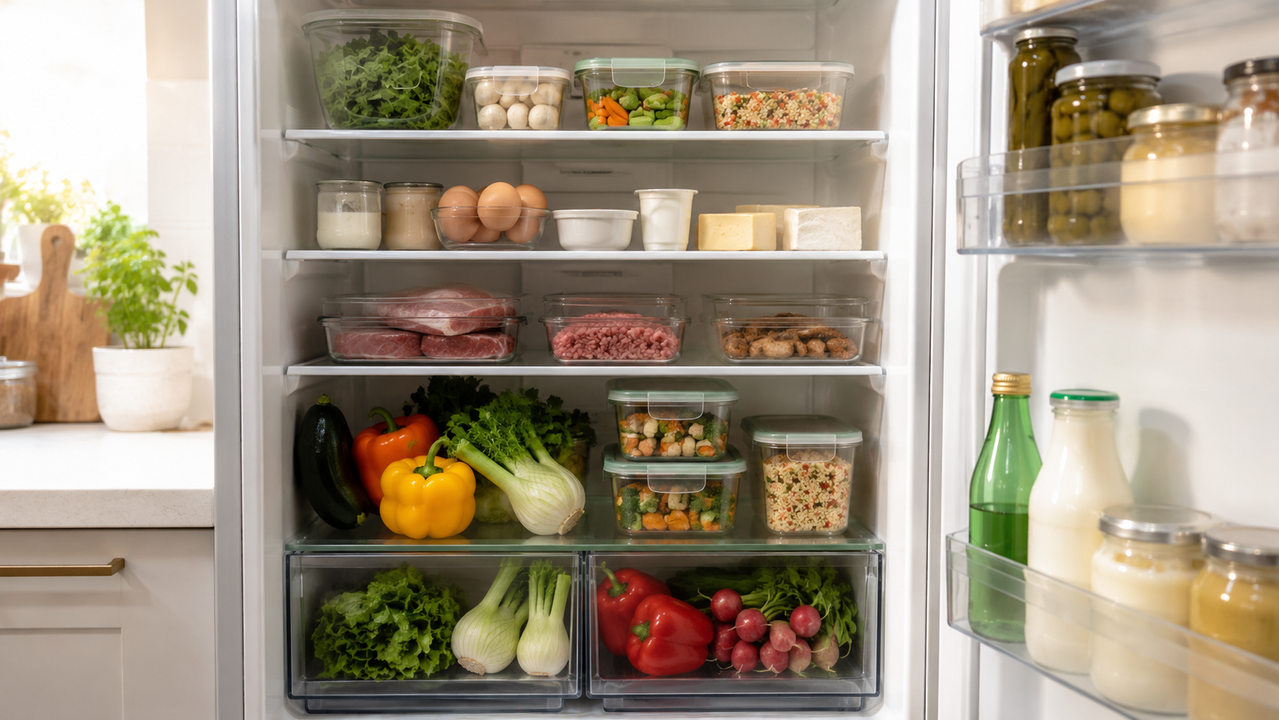 Durée de conservation des aliments au frigo : le tableau
