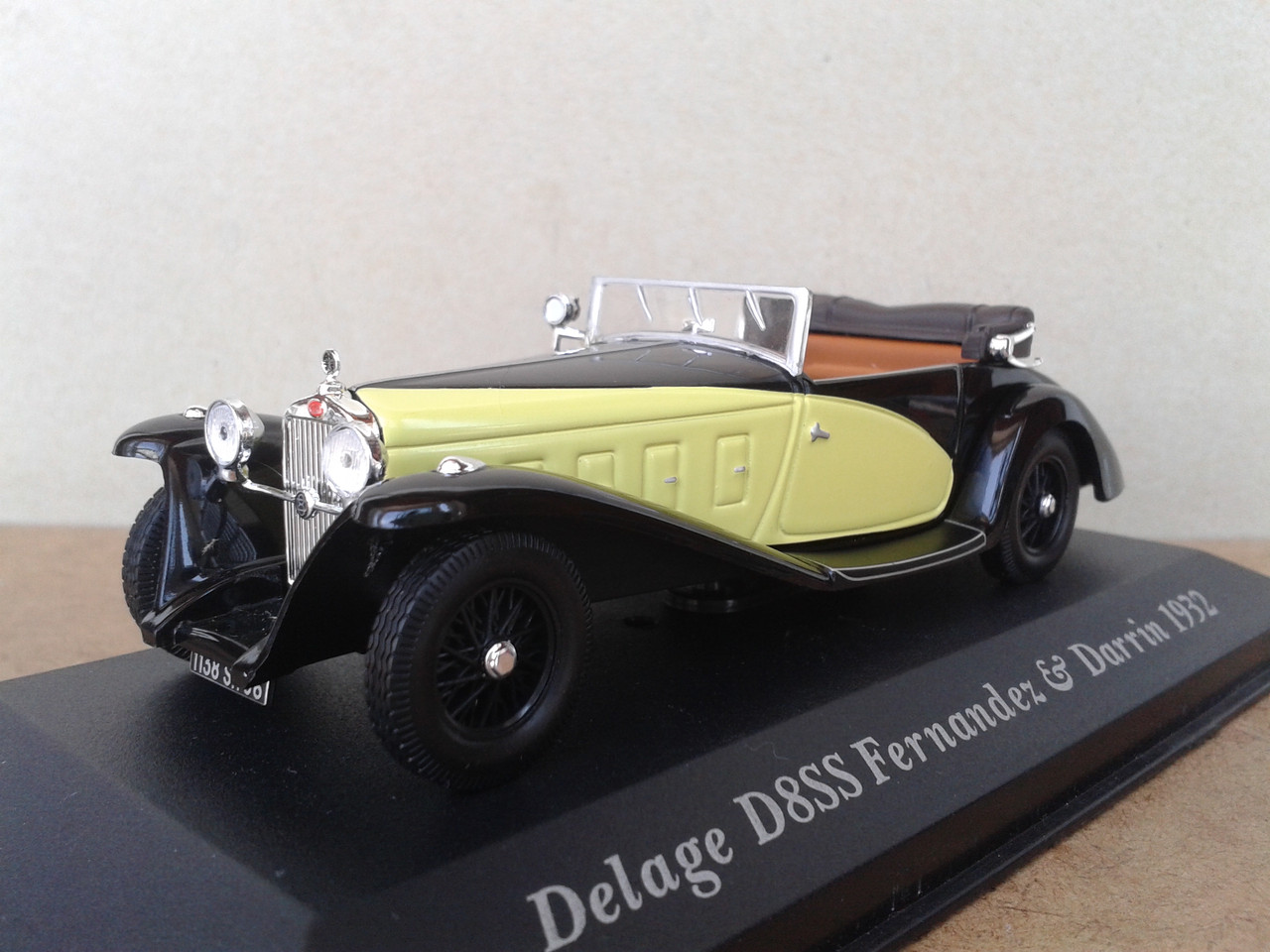 1932 Delage D8 SS Fernández Darrin Cabriolet Ixo Altaya 2