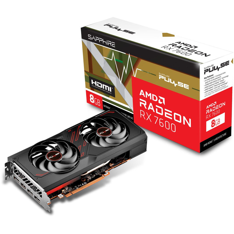 AMD Radeon RX 7600 Grafikkarte