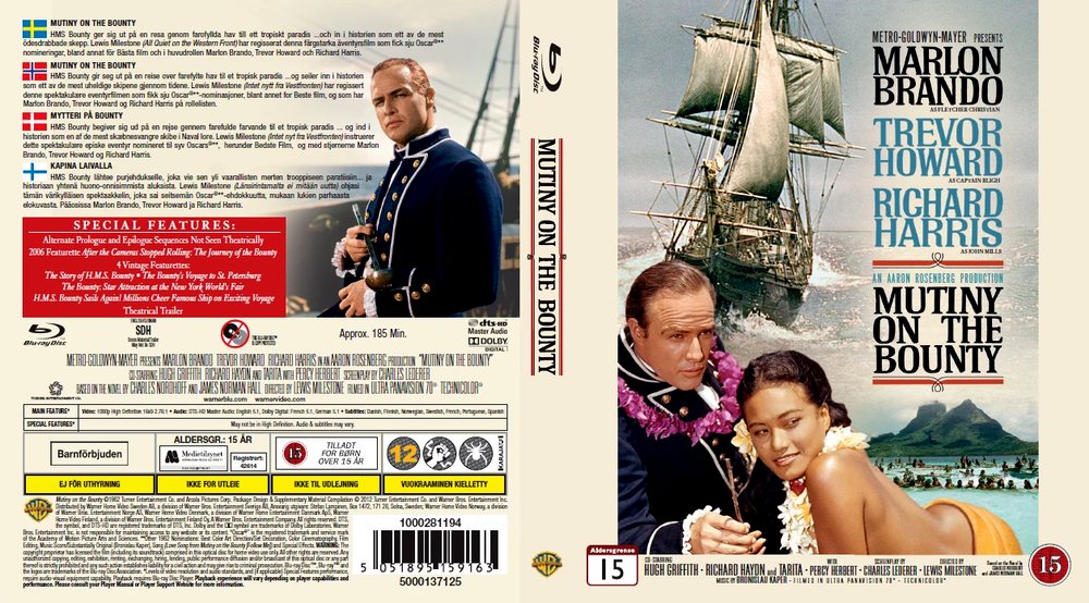 Vzpoura na Bounty / Mutiny on the Bounty (1962)