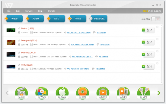 Freemake Video Converter 4.1.10.152 Multilingul Freemake Video Converter 4.1.10.152 Multilingul