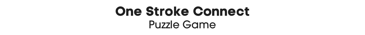 One Stroke Connect - Puzzle Game Android Studio Project with AdMob Ads + Ready to Publish
