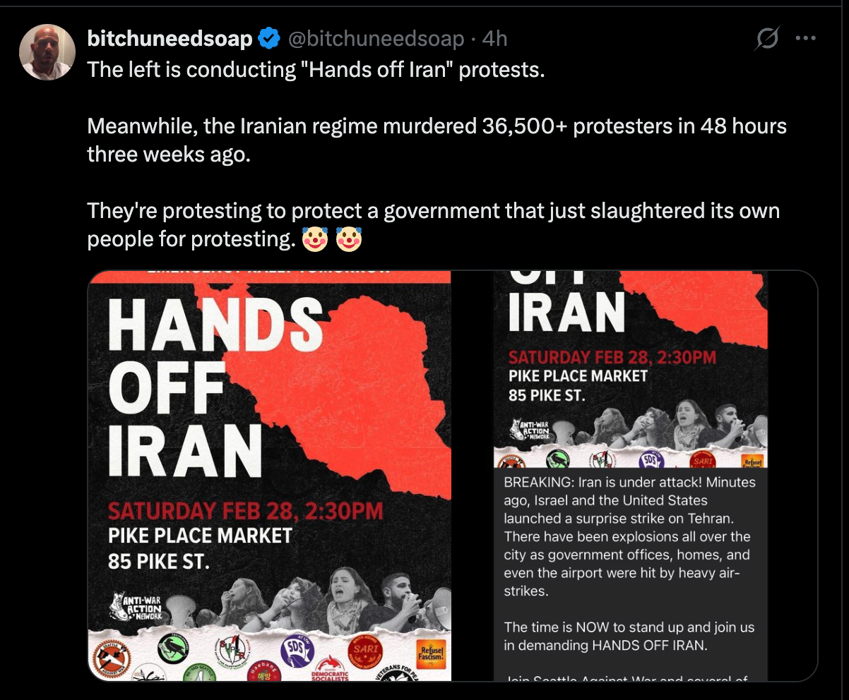 meme hands off iran