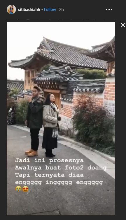 Siti Badriah Ceritakan proses Krisjiana melamar