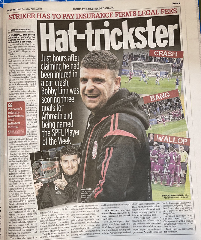 Record fraudulent claim IMG_0983