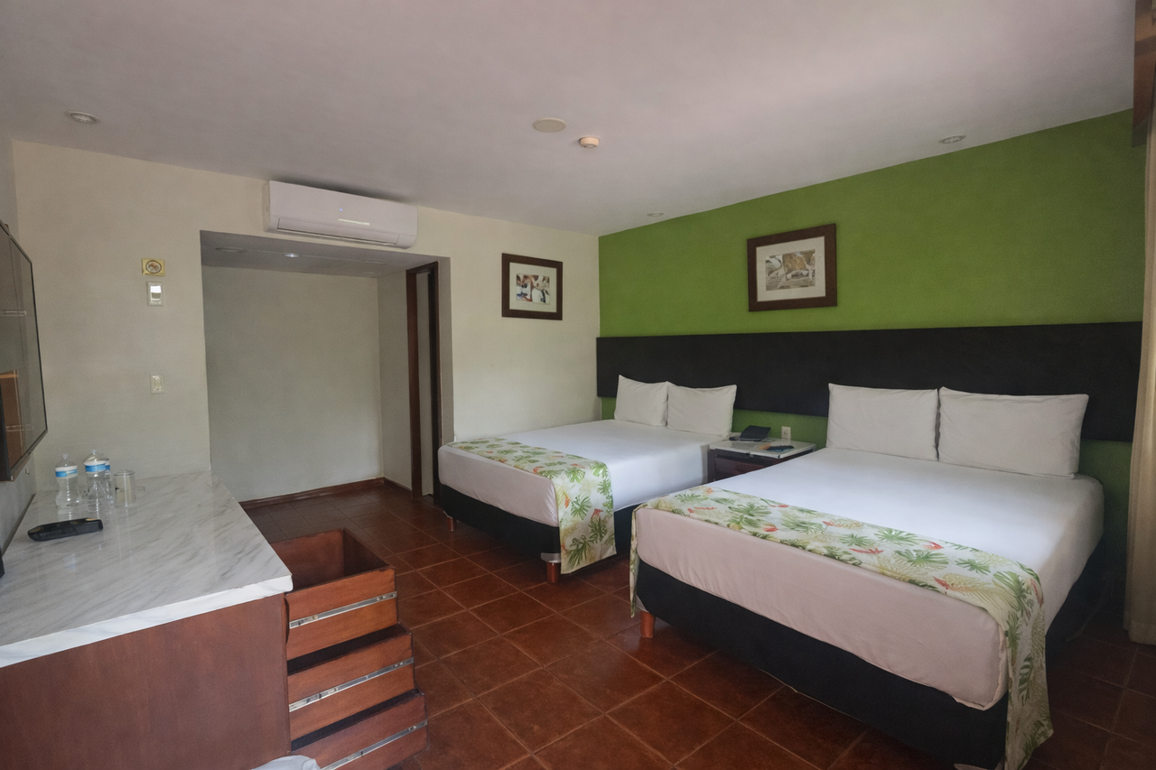 Standard double room at Hotel Centro Historico Merida