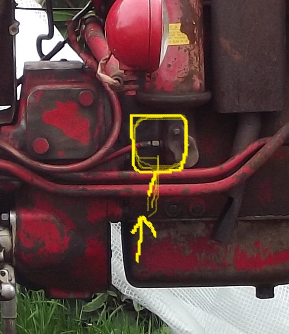 Sonde pression d'huile fu235d - Les Tracteurs Rouges