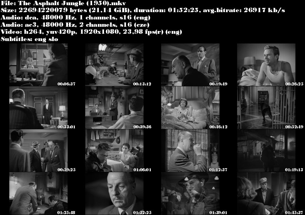 Asfaltová džungle / The Asphalt Jungle (1950)