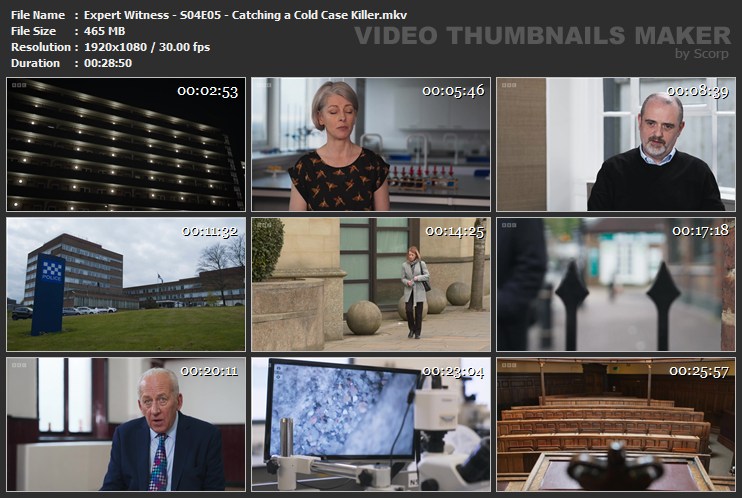 Expert Witness - S04E05 - Catching a Cold Case Killer.mkv