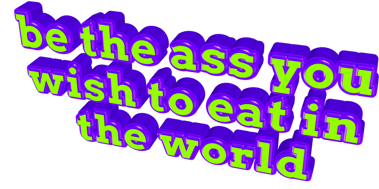 be the ass