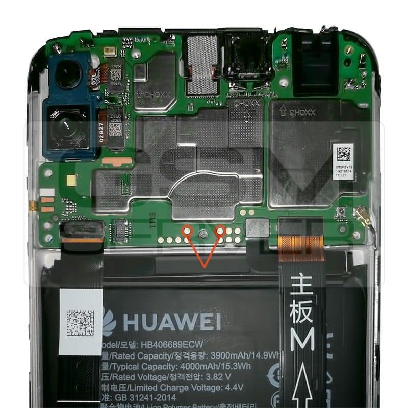 TESTPOINT HUAWEI DUB-LX3 TP