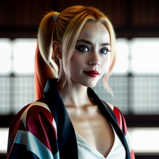 Harley-Quinn-wearing-a-kimono-42