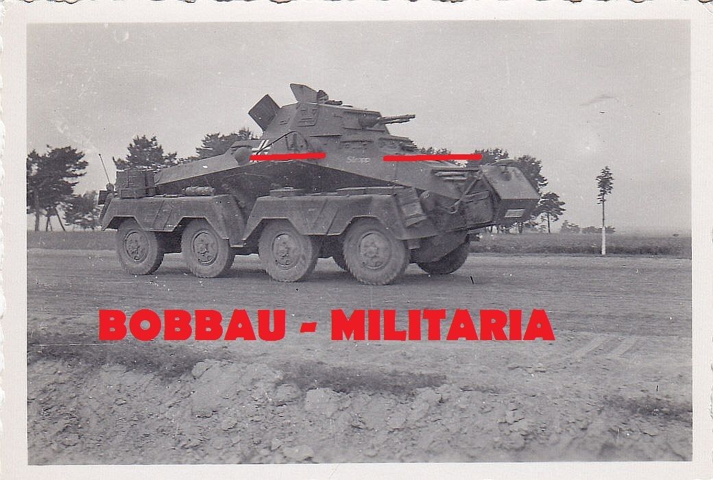 Sd.Kfz.231 8.Rad Panzerspähwagen mit Name STROPP