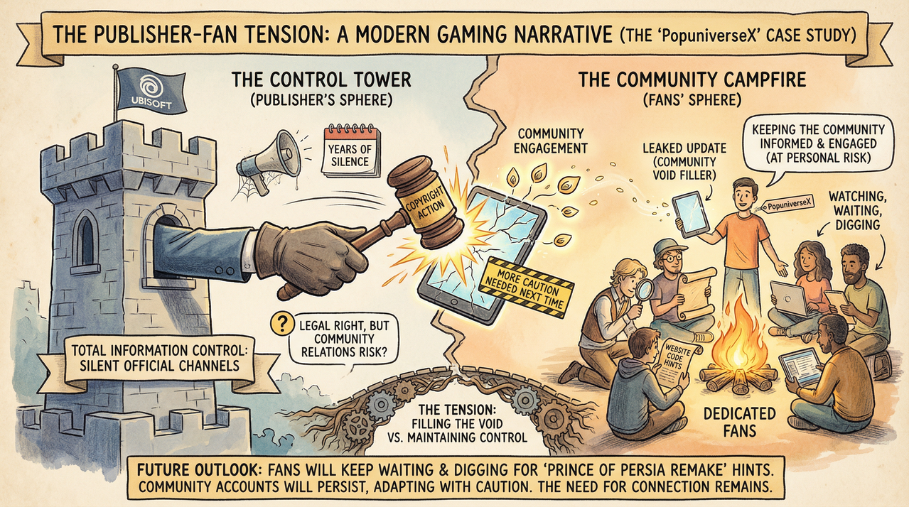 Prince of Persia Leaker Gets Hit by Ubisoft After Scanning Website Files for Secret Remake Info 1 Person playing action adventure game on computer