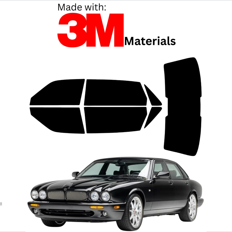 Precut Window Tint Kit For Jaguar Xjl 98-03 Color Stable Ceramic Made With 3M - Picture 7 of 9