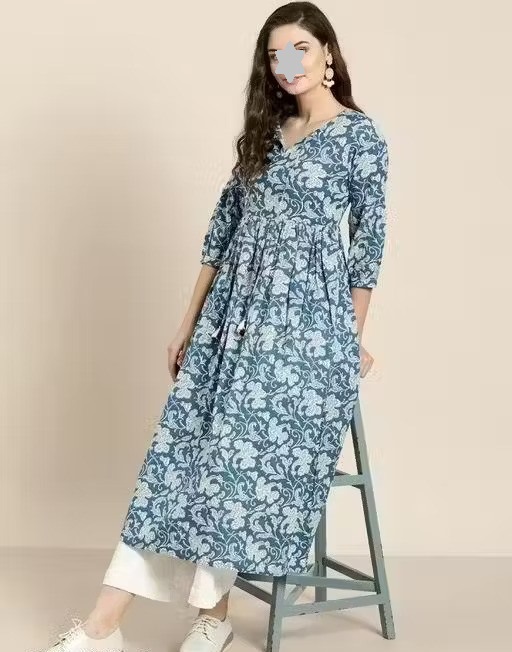 BEAUTIFUL KURTA WITH BOTTAMWEAR Color 1 (KS142)