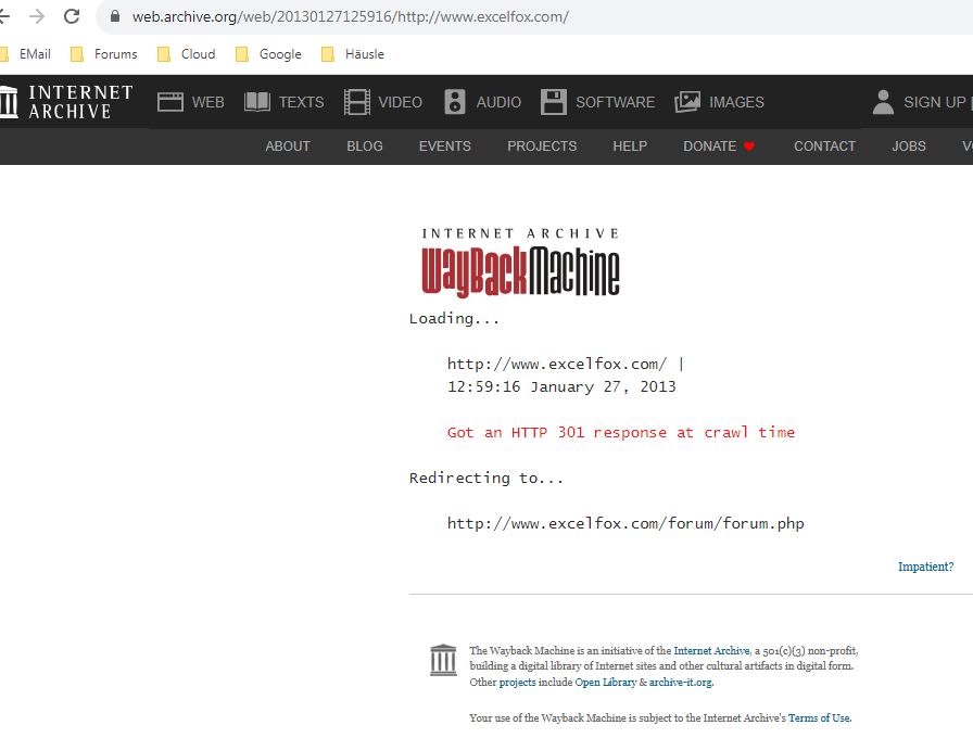 Redirect to forum forum php from http www excelfox com