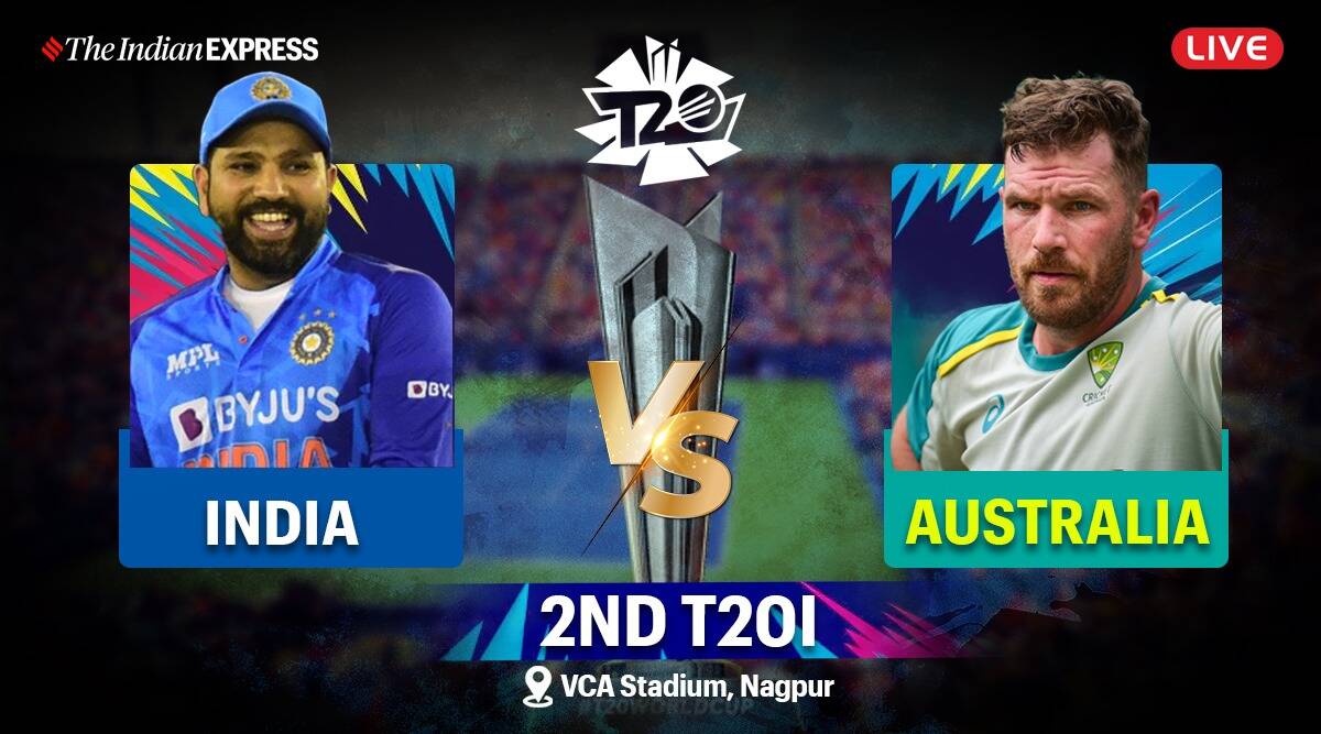 India vs Australia 2nd T20 Live Score Updates: IND vs AUS scorecard, ball to ball commentary