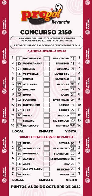 progol-2150