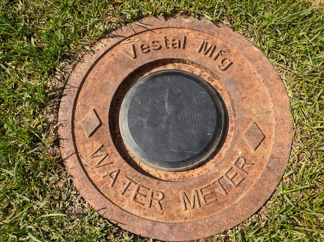 Caution New water meter boxes FAFO Lawn Care Forum