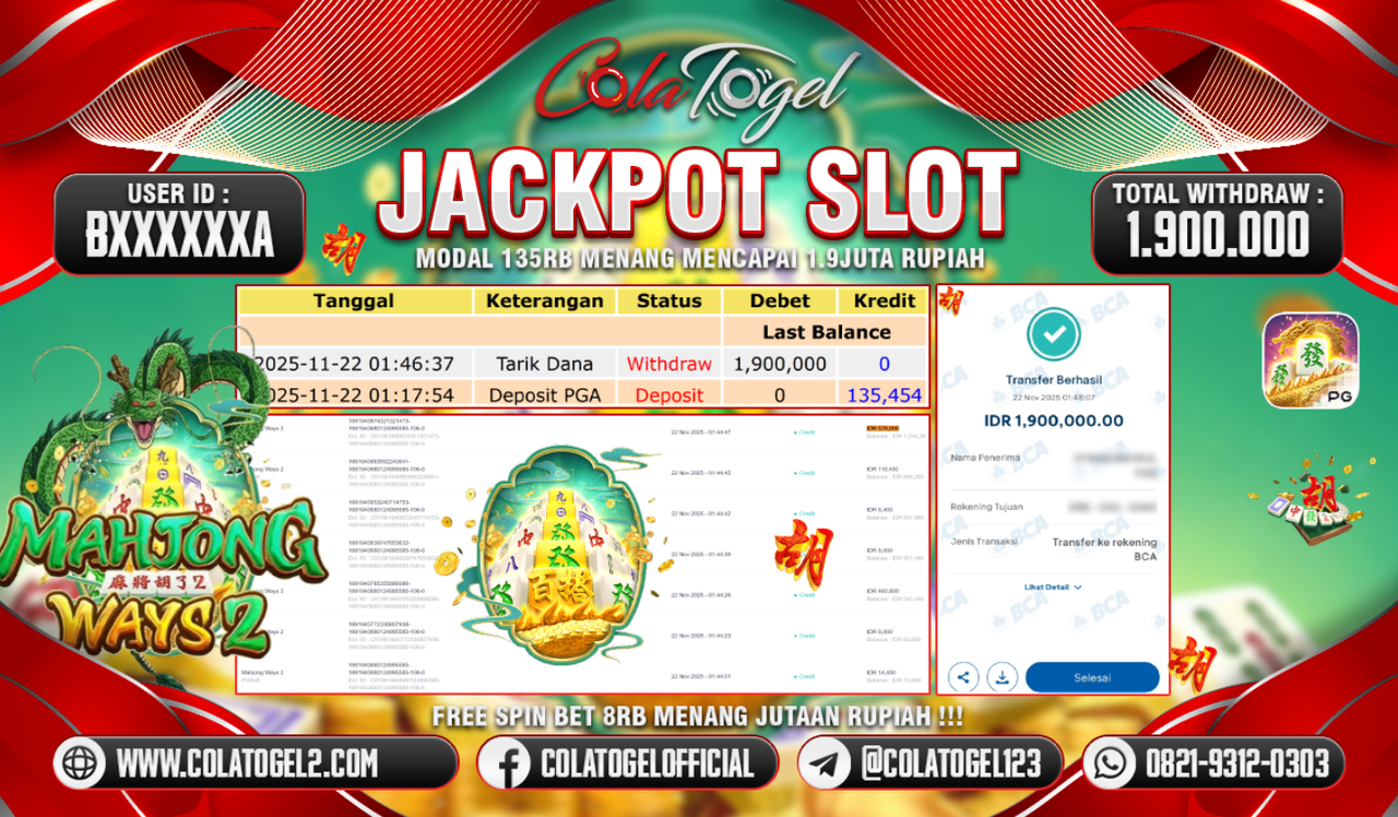 JACKPOT SLOT GACOR!!