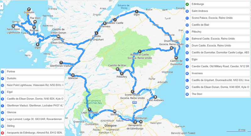 ESCOCIA - Diarios, Noticias y Tips - Itinerarios de 7 a 9 días, Region-United Kingdom (2)