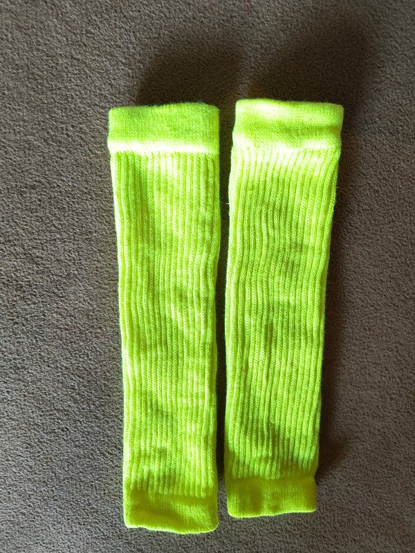 Yellow Leg Warmers
