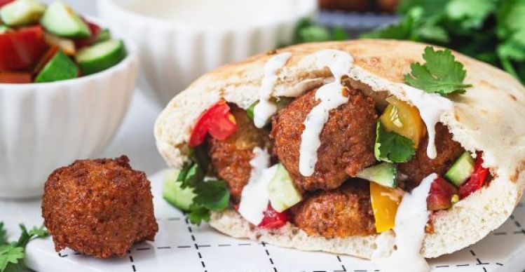 Pita De Falafel