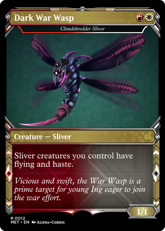 0012 Cloudshredder Sliver (Dark War Wasp)