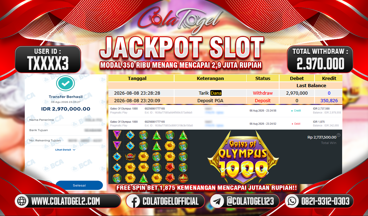 JACKPOT SLOT GACOR!!