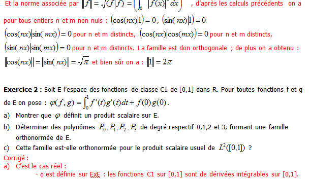 Cours mathématiques