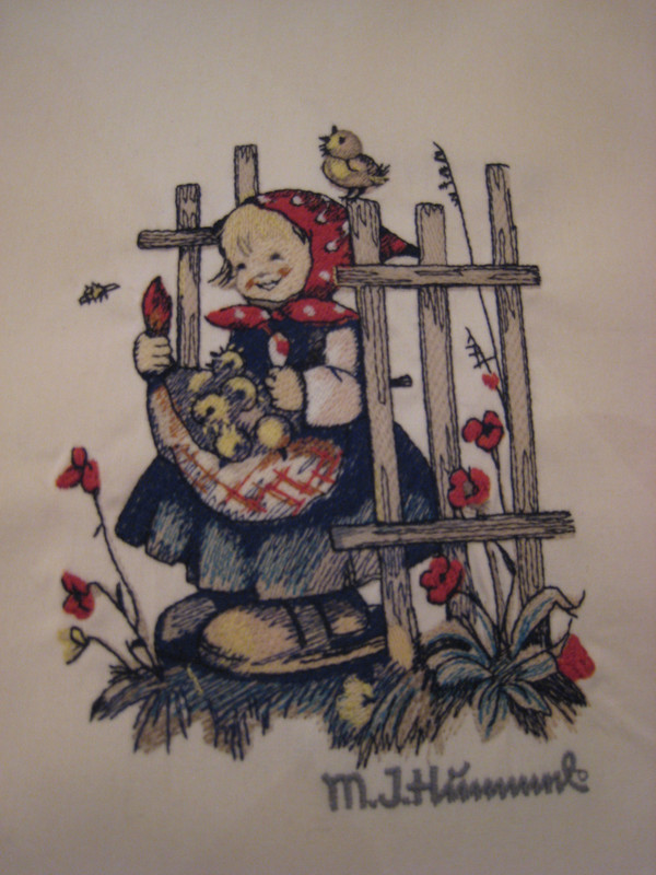 Mädchen mit Kücken