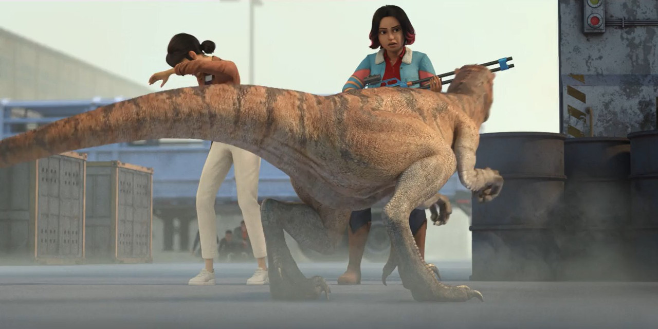 Jurassic World: Chaos Theory (2024) Season 1 [Hindi + English] WebRip 480p 720p ESub - Complete Screenshot
