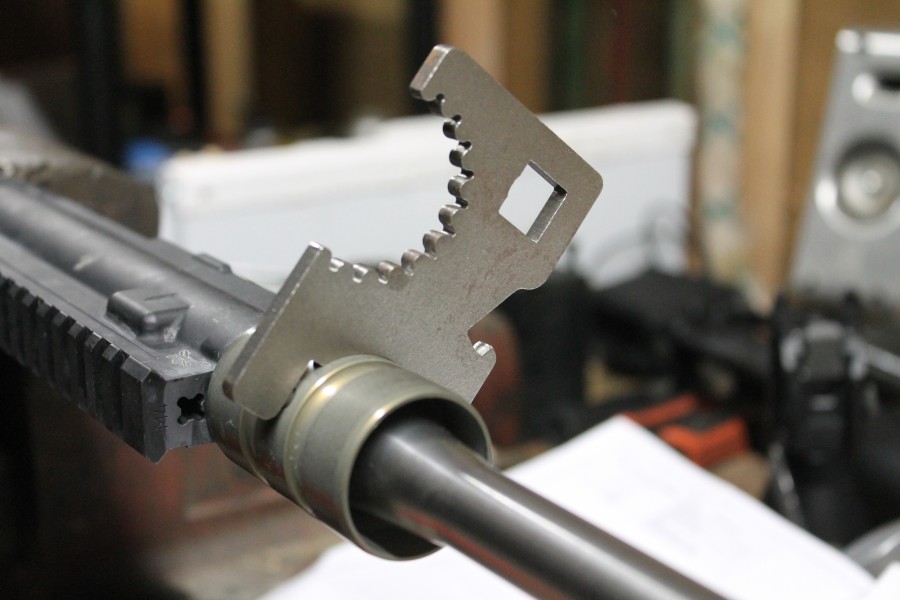 Wrench broke removing geissele barrel nut on PSA upper