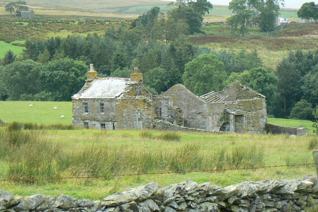 Ruined Farmhouse in Weasdale geograph org uk 520188