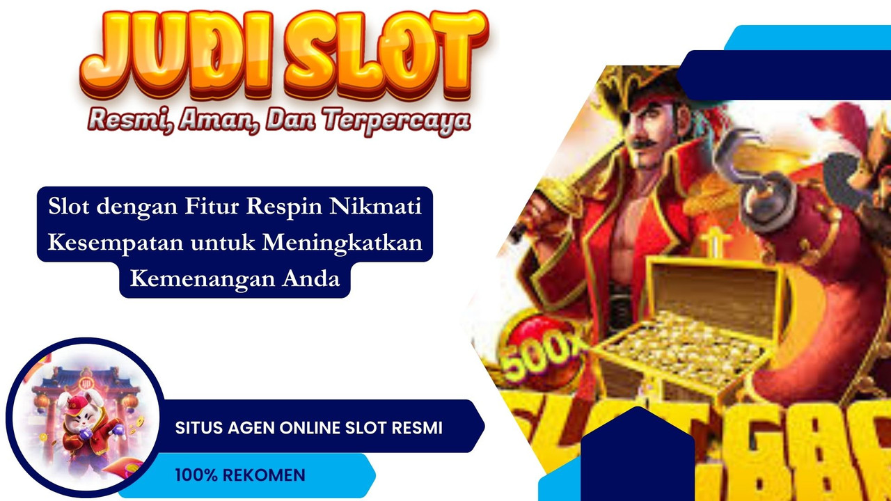 Slot dengan Fitur Respin Nikmati Kesempatan untuk Meningkatkan Kemenangan Anda