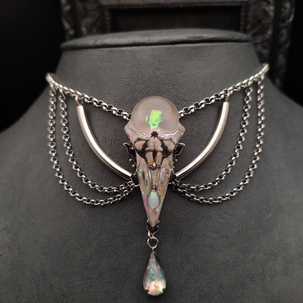 Ghost Corvid Collar