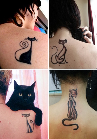 Татуировки для девушек на спине с эскизами и фото популярные надписи со значениями и переводом,
