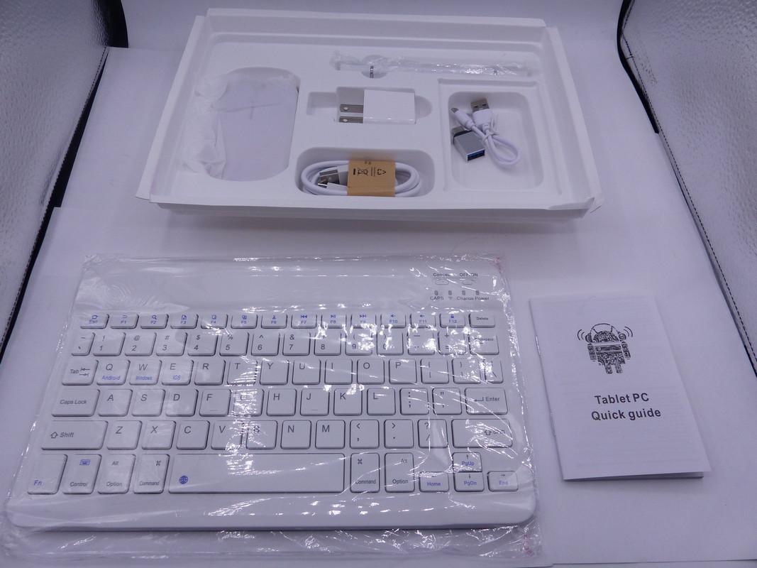 DUODUOGO ANDROID TABLET W/ STYLUS MOUSE AND KEYBOARD