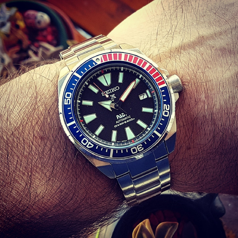 Seiko Prospex 'Samurai' PADI SRPB99 Cal. 4R35 200M  (1)