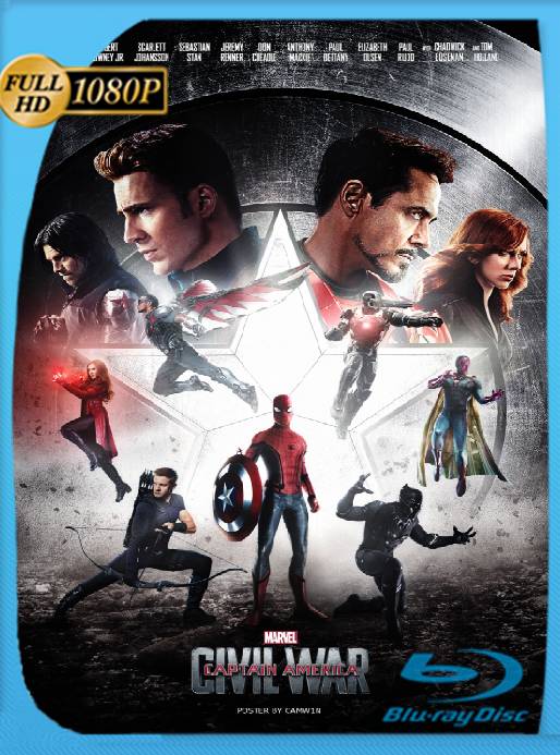 Capitán América: Civil War (2016) BRrip [1080p] [Latino] [GoogleDrive] [RangerRojo]