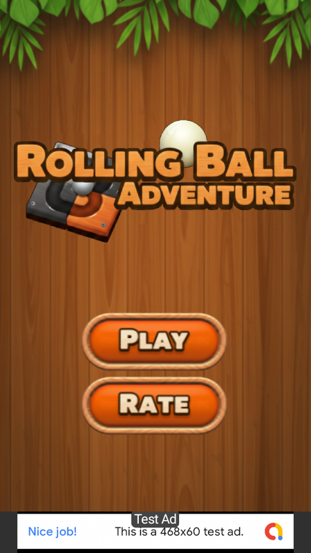 Rolling Ball Adventure - Puzzle Game Android Studio Project with AdMob Ads + Ready to Publish
