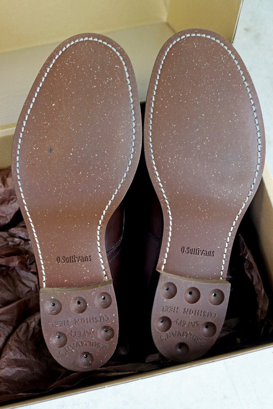 FS: Clinch x Lieutenant & Co. Scout Shoes, US 9 - denimbro