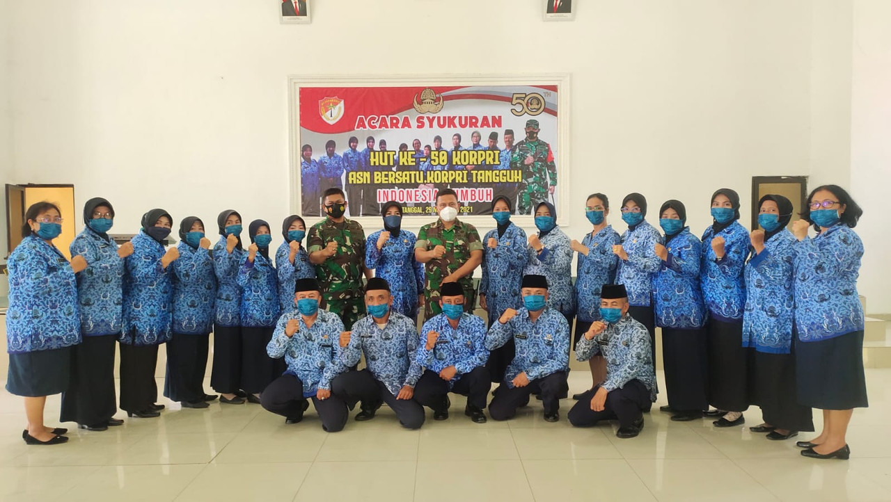 IMG-20211129-WA0043 HUT KORPRI ke 50, Kodim 0509 Kab. Bekasi Adakan Acara Syukuran dengan Tema ASN Bersatu, Korpri Tangguh, Indonesia Tumbuh